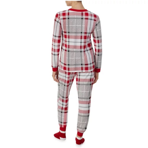 Women's 3-piece Pajama Set with Socks - Picture 3 of 3
